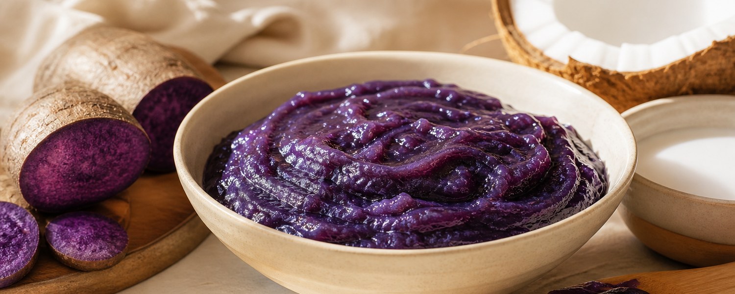 Ube halaya : recette de la confiture d’ube philippine