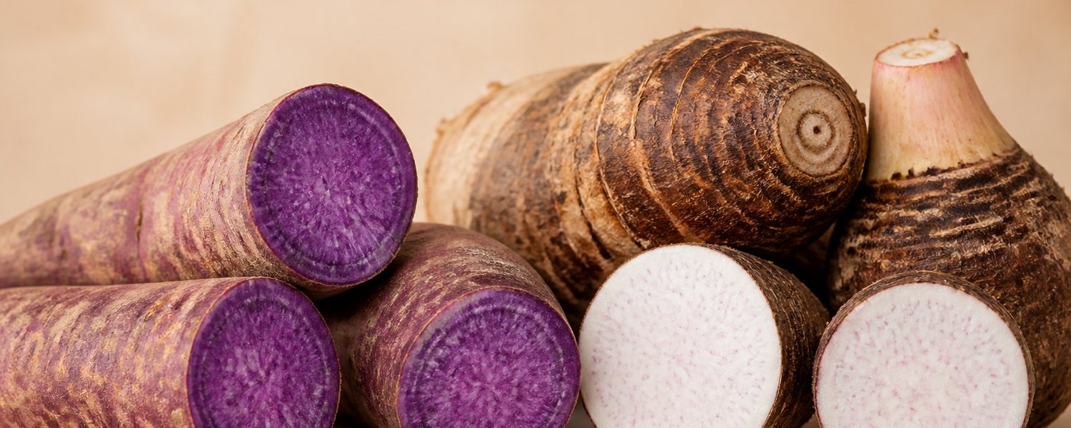 Ube ou taro : comment faire la différence sans se tromper ?